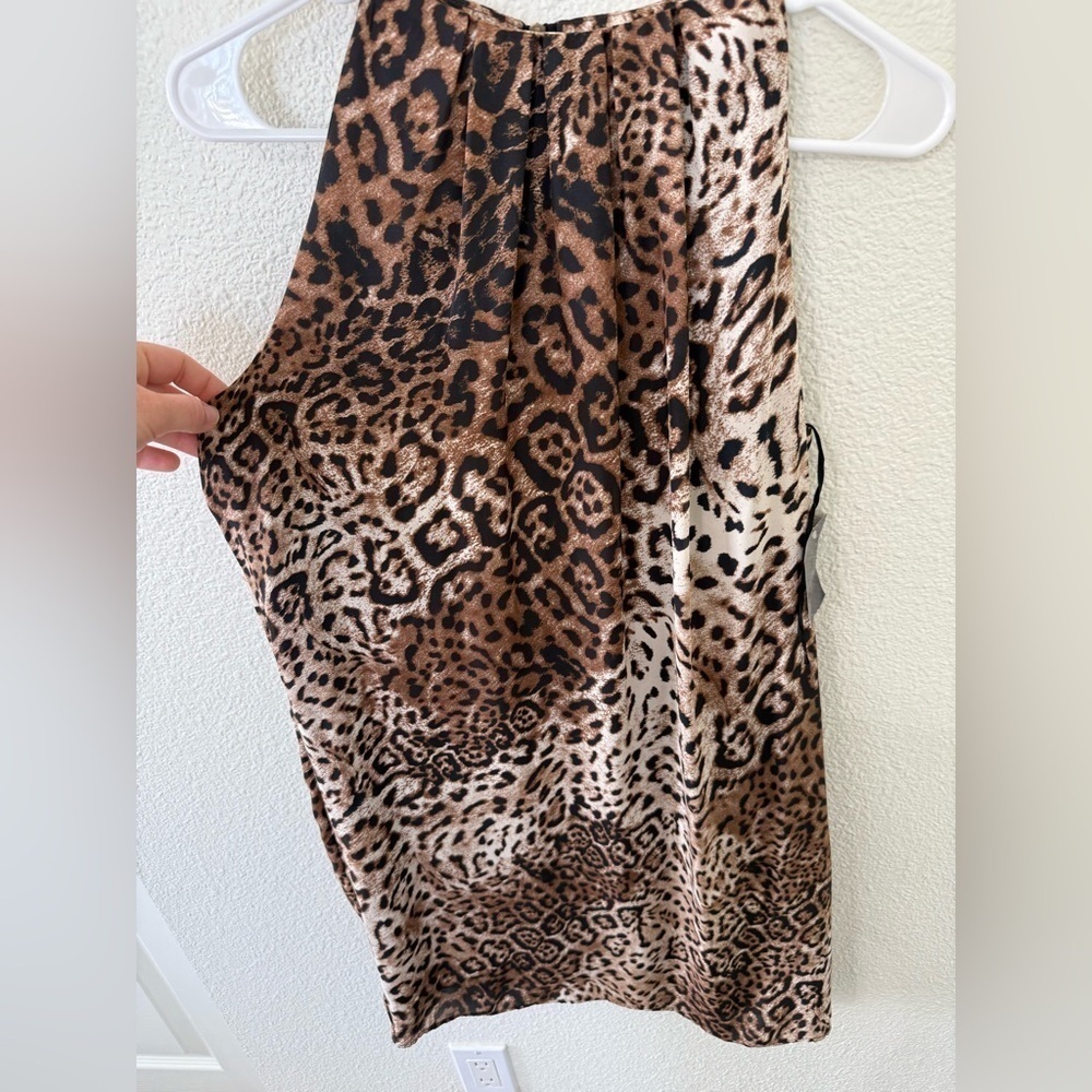 NWT ZARA Leopard Print Dress Size Medium - Picture 2 of 4